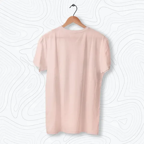 Round Neck T-Shirts Live Photo in Pink