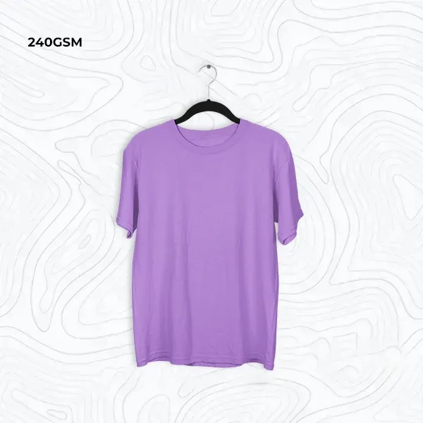 Oversized T-Shirts Live Photo in cro240lavender