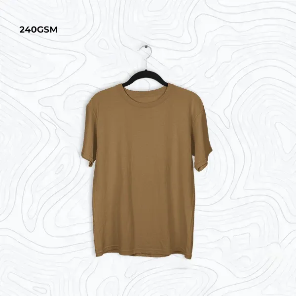 Oversized T-Shirts Live Photo in cro240lightbrown